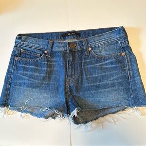 J Brand Libra Denim Cutoff Shorts Size 28